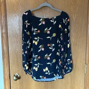 Loft Floral Blouse NWT
